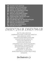 De Dietrich DHD7261B Owner's manual