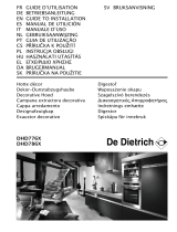 De Dietrich DHD786X Owner's manual