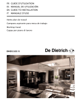 De Dietrich DHG1167X Owner's manual