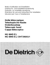 De Dietrich DHT396XU1 Owner's manual