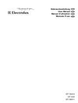 Electrolux GT18410 User manual