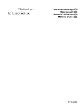 Electrolux GT36810 User manual