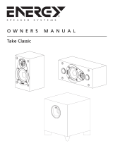 Energy 5.1 Take Classic User manual