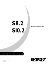 Energy Speaker Systems S8.2 User manual