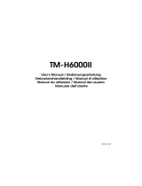 Epson H6000IIP - TM Two-color Thermal Line User manual