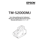 Epson TM-S2000 Series Owner's manual