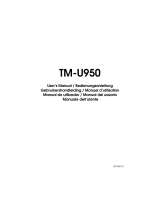 Epson TM-U950 User manual
