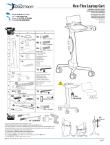 Ergotron Neo-Flex Laptop Cart User manual