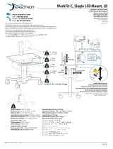 Ergotron WorkFit-C, Single LD Sit-Stand Workstation User guide