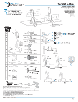 Ergotron WorkFit-S, Dual Sit-Stand Workstation User manual