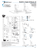 Ergotron WorkFit-S, Single LD Sit-Stand Workstation User manual