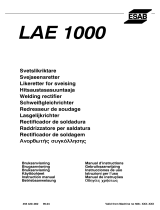 ESAB LAE 1000 60% User manual