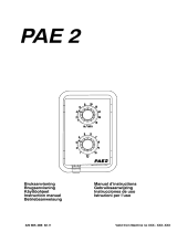 ESAB PAE 2 User manual