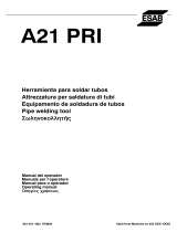 ESAB PRI A21 PRI User manual