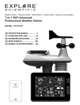 Explore Scientific professional 7-in-1 Wi-Fi Weather Centre Owner's manual