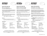 Extech Instruments HDV-4CAM-1FM User manual