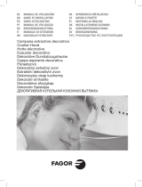 Fagor 9CFV62X Owner's manual