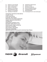 Fagor AD1070X Owner's manual