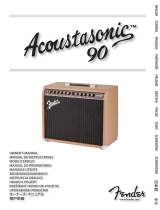 Fender Acoustasonic 90 User manual