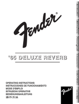 Fender '65 Deluxe Reverb® User manual