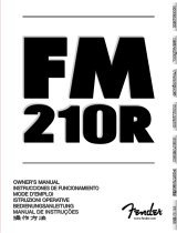 Fender FM 210R User manual