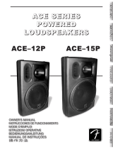 Fender ACE 12P/15P Owner's manual