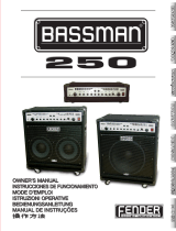 Fender Bassman 250 (2005-2010) User manual
