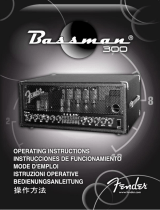 Fender Bassman 300-300 Pro (2002-2013) Owner's manual