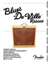 Fender Blues-De Ville Re-issue Owner's manual