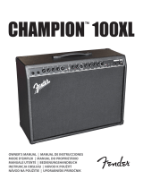 Fender Champion™ 100XL Owner's manual