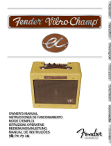 Fender EC Vibro Champ Owner's manual