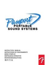 Fender Passport PD-150 Owner's manual
