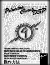 Fender Princeton Chorus DSP Owner's manual