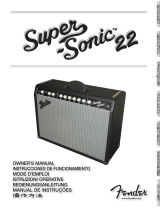 Fender Super-Sonic 22 Combo User manual