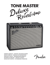 Fender Tone Master® Deluxe Reverb® Owner's manual