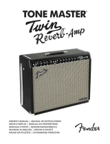 Fender Tone Master® Twin Reverb® Owner's manual