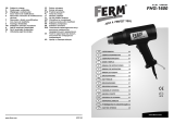 Ferm HAM1003 Heissluftpistole Owner's manual