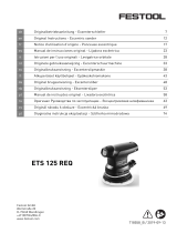 Festool ES-ETS 125 REQ-Plus Operating instructions