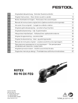 Festool RO 90 DX FEQ-Plus Operating instructions