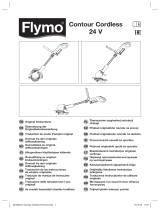 Flymo Contour Cordless 24 V Owner's manual