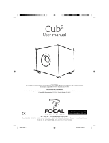 Focal Cub 2 User manual