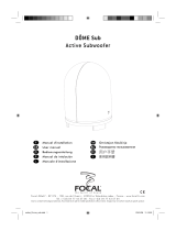 Focal Dôme Sub User manual