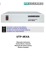 Fracarro UTP-4RXA Datasheet