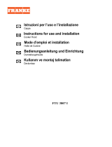 Franke Consumer Products FTU 3807 I User manual