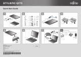 Fujitsu Stylistic Q775 Quick start guide