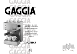 Gaggia GRAN GAGGIA User manual