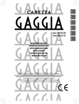 Gaggia Carezza Carezza User manual