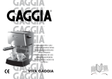 Gaggia VIVA GAGGIA Owner's manual
