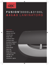 GBC Fusion 3100L A3 User manual
