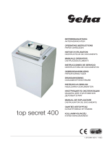 Geha Top Secret 400 S6 Operating instructions